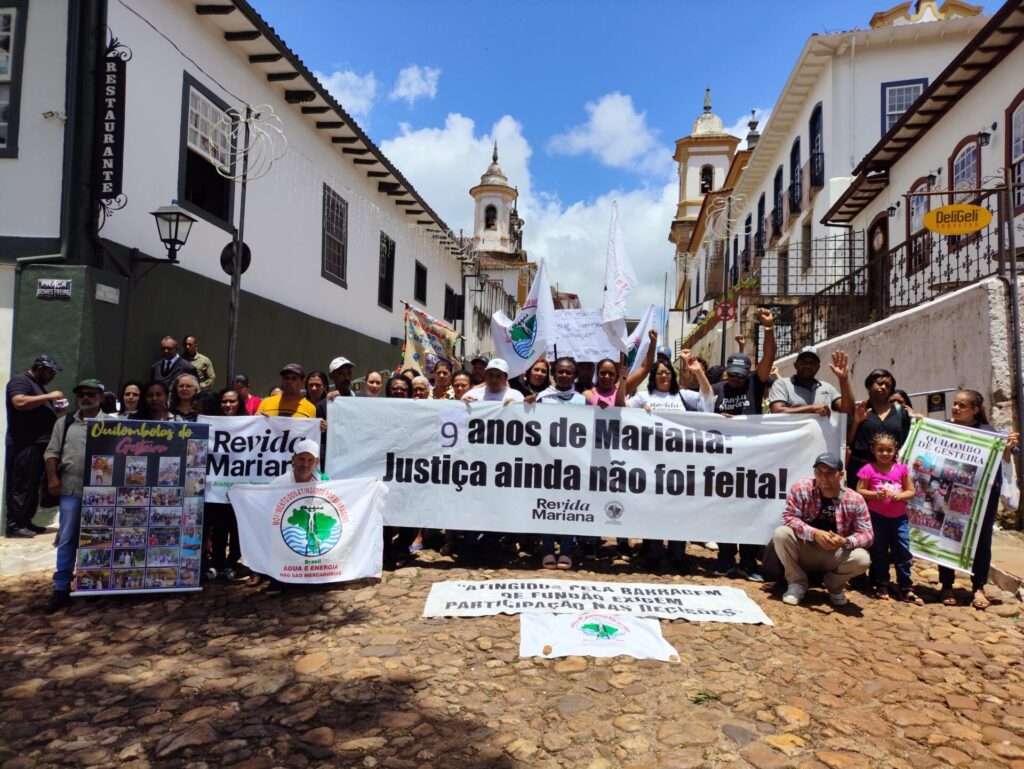 MAB faz protesto contra exclusão dos atingidos em implementação de novo acordo